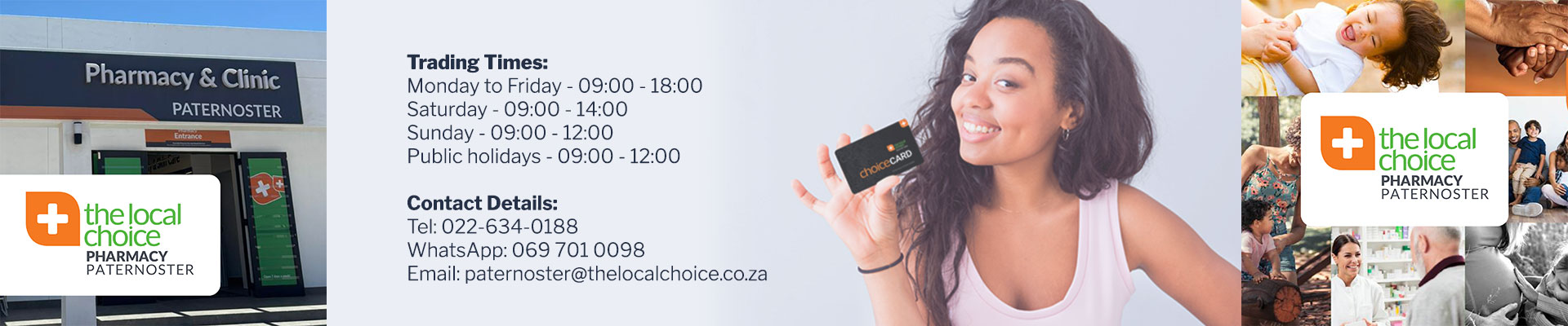 local-choice-pharmacy-paternoster Unique Shops in Paternoster | Local Crafts, Art & Gifts